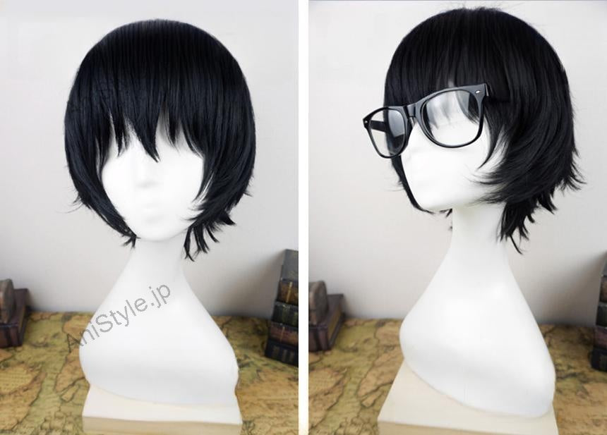 3月のライオン 桐山零 コスプレウィッグ 伊達メガネ付き