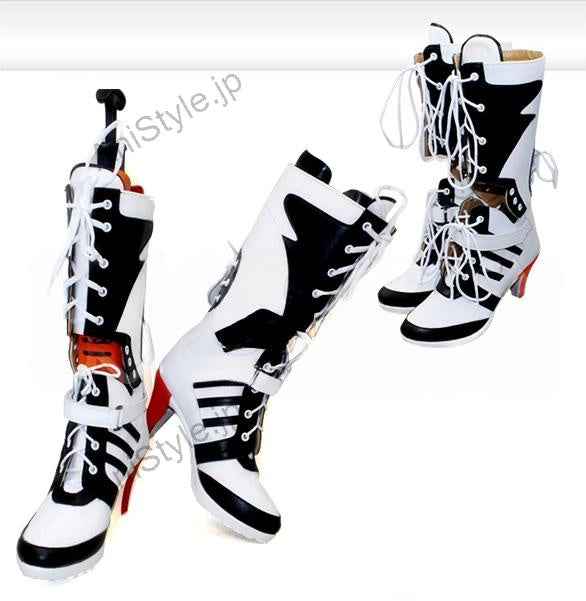 Suicide Squad スーサイドスクワッド Harley Quinn ハーレイ・クイン コスプレ靴