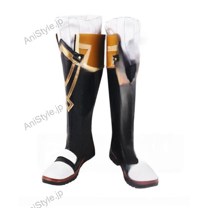 原神 モンド城 ベネット コスプレ靴