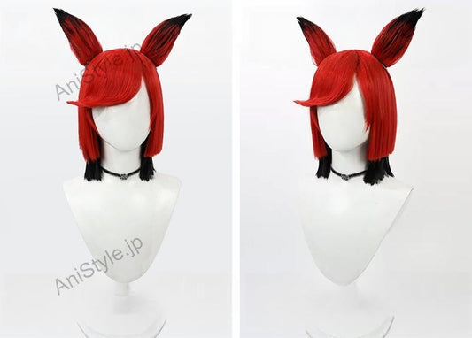 ハズビン・ホテル Alastor アラスター コスプレウィッグ