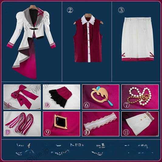 あんスタ風 Special for Princess! エス カンナ ユメ ライカ 【スノーホワイト衣装】 コスプレ衣装