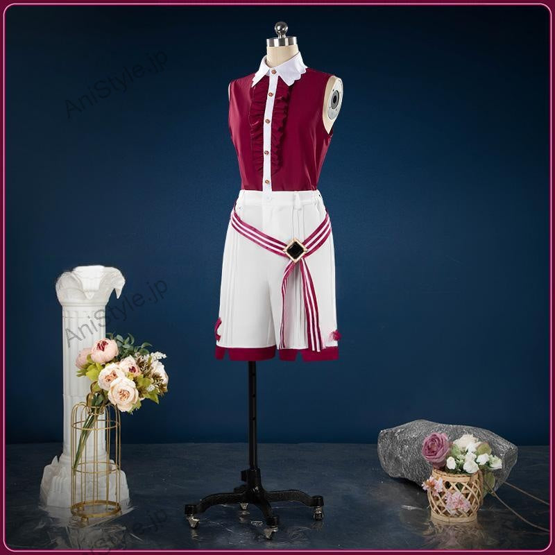 あんスタ風 Special for Princess! エス カンナ ユメ ライカ 【スノーホワイト衣装】 コスプレ衣装