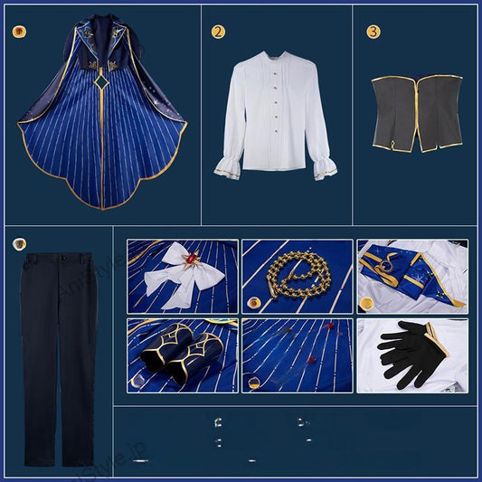 あんスタ風 星の鳴動 Valkyrie 影片 斎宮 コスプレ衣装