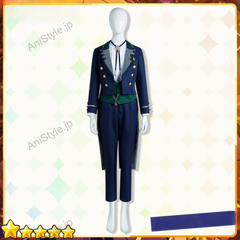 あんさんぶるスターズ！！ あんスタ SHUFFLE×夜の帳とバトラー 遊木真 コスプレ衣装