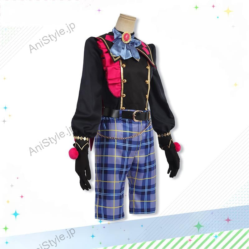 あんさんぶるスターズ！！ あんスタ Wander！ブラックバニー in UNDERLAND 紫之創 真白友也 仁兎なずな コスプレ衣装