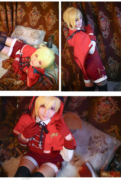 あんさんぶるスターズ！スカウト！狼と赤ずきん 仁兎なずな 赤ずきん衣装 コスブレ衣装
