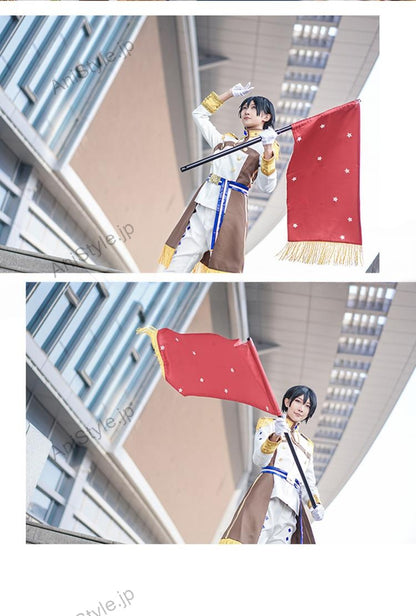 あんさんぶるスターズ！ユニットソングCD 第3弾 vol.10 Trickstar 氷鷹北斗 コスプレ衣装 刺繍版