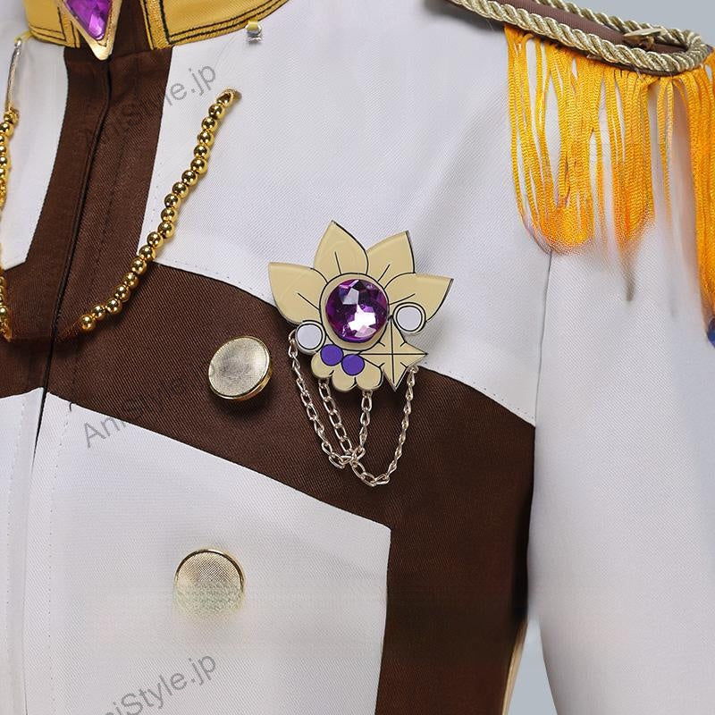 あんさんぶるスターズ！ユニットソングCD 第3弾 vol.10 Trickstar 氷鷹北斗 コスプレ衣装 刺繍版