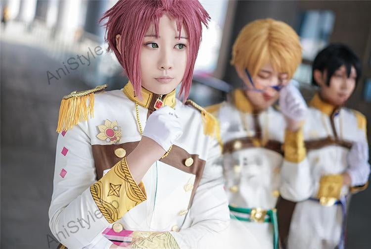 あんさんぶるスターズ！ユニットソングCD 第3弾 vol.10 Trickstar 衣更真緒 コスプレ衣装 刺繍版