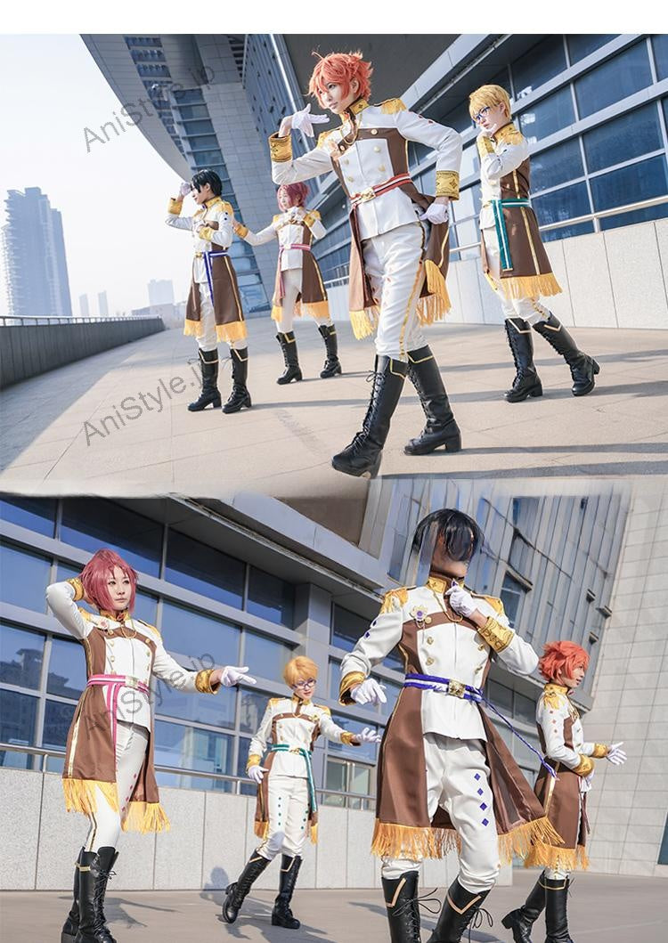 あんさんぶるスターズ！ユニットソングCD 第3弾 vol.10 Trickstar 衣更真緒 コスプレ衣装 刺繍版
