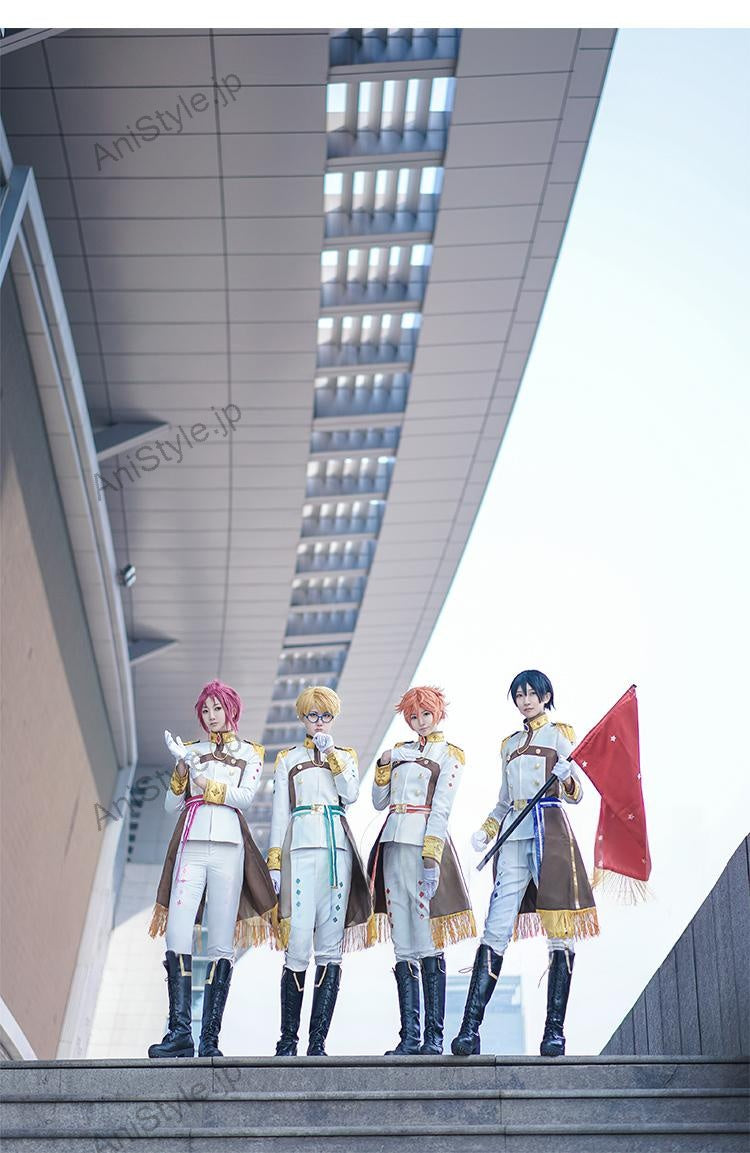 あんさんぶるスターズ！ユニットソングCD 第3弾 vol.10 Trickstar 衣更真緒 コスプレ衣装 刺繍版