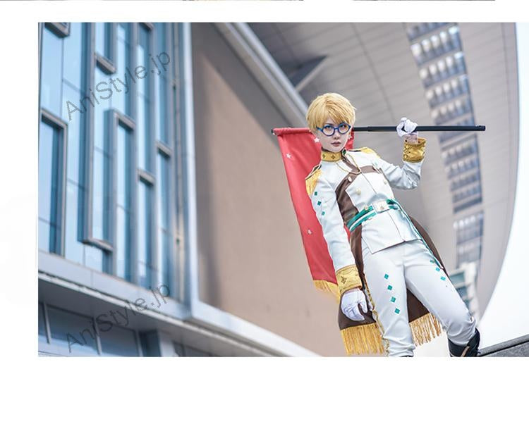 あんさんぶるスターズ！ユニットソングCD 第3弾 vol.10 Trickstar 遊木真 コスプレ衣装 刺繍版