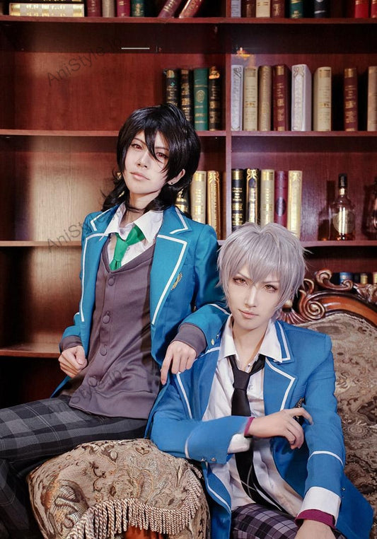 あんさんぶるスターズ！　夢ノ咲学院　男子制服　朔間零　コスプレ衣装　ネクタイ3色セット
