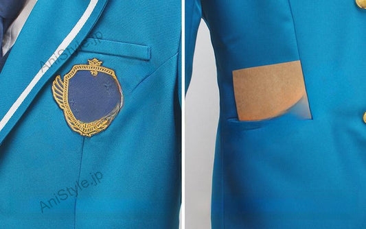 あんさんぶるスターズ！　夢ノ咲学院　男子制服　遊木真　コスプレ衣装　ネクタイ3色セット