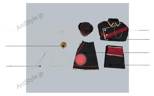 あんさんぶるスターズ！ 招待★ブラックブラッドバンケット 乙狩アドニス  コスプレ衣装