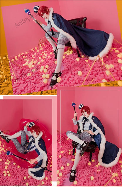 あんさんぶるスターズ！ スカウト！ちいさな王さま 甘味の王さま 朱桜司 王さま衣装 コスプレ衣装