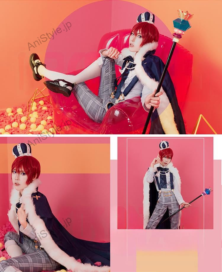 あんさんぶるスターズ！ スカウト！ちいさな王さま 甘味の王さま 朱桜司 王さま衣装 コスプレ衣装