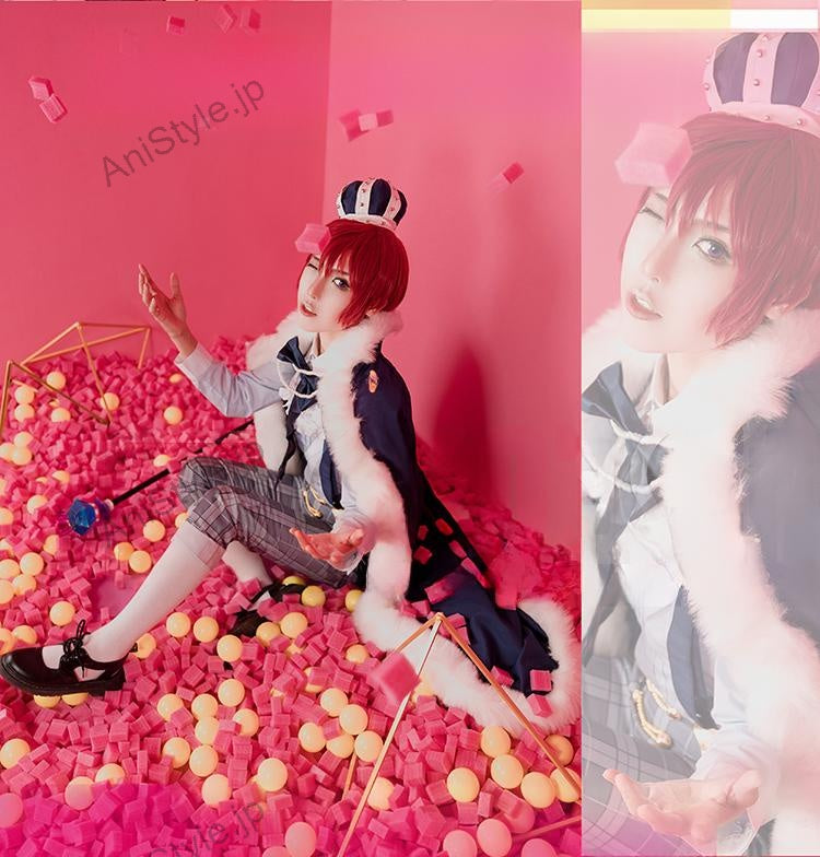 あんさんぶるスターズ！ スカウト！ちいさな王さま 甘味の王さま 朱桜司 王さま衣装 コスプレ衣装