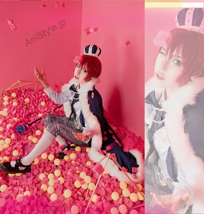 あんさんぶるスターズ！ スカウト！ちいさな王さま 甘味の王さま 朱桜司 王さま衣装 コスプレ衣装