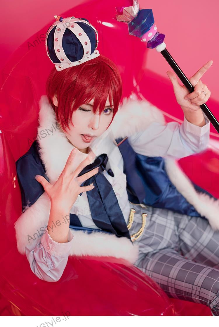 あんさんぶるスターズ！ スカウト！ちいさな王さま 甘味の王さま 朱桜司 王さま衣装 コスプレ衣装