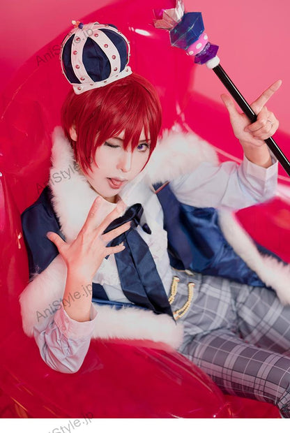 あんさんぶるスターズ！ スカウト！ちいさな王さま 甘味の王さま 朱桜司 王さま衣装 コスプレ衣装
