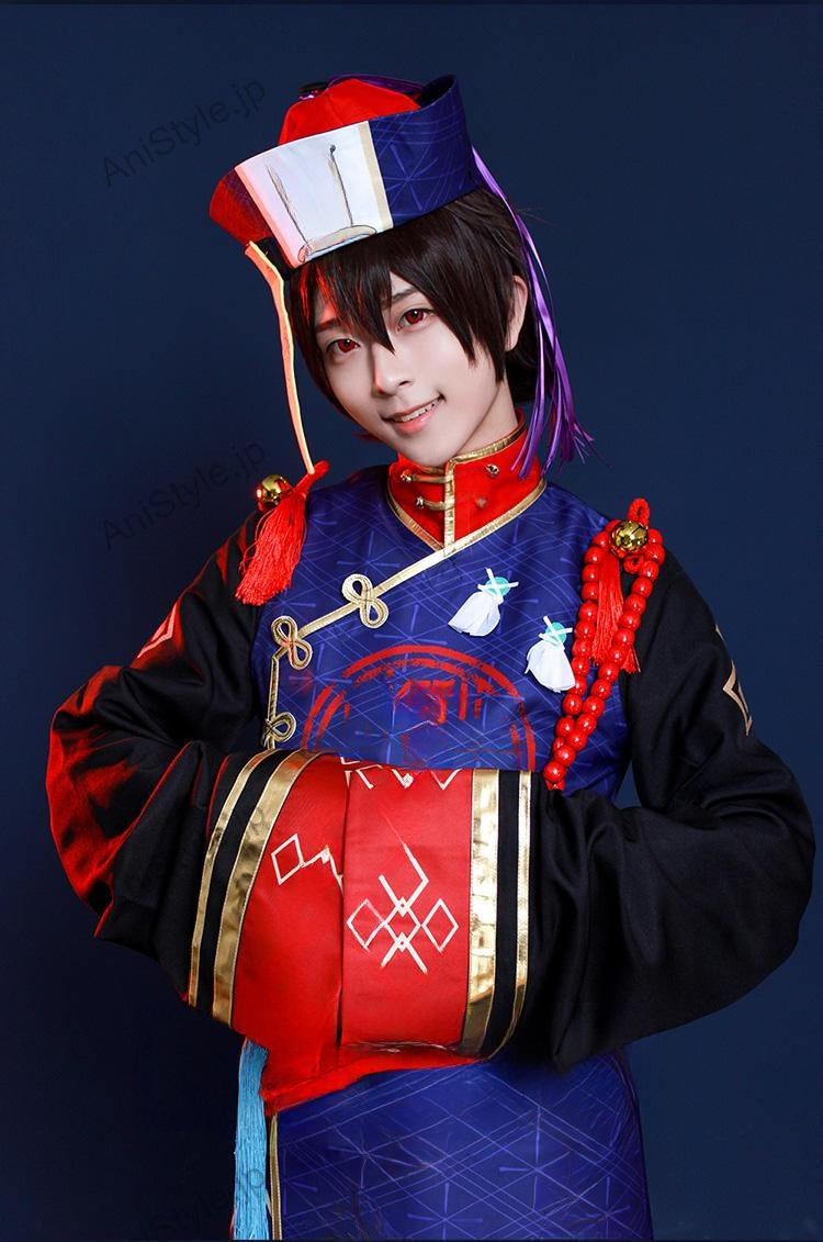 あんさんぶるスターズ！ お化けがいっぱい☆スイートハロウィン 守沢千秋 ホラーキョンシー コスプレ衣装