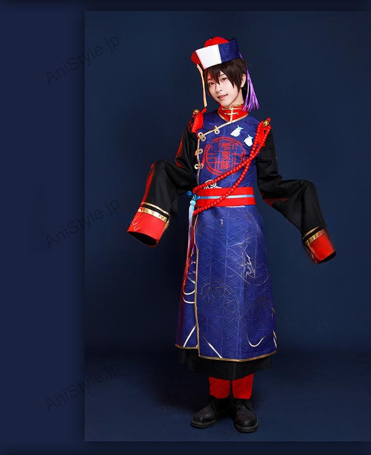 あんさんぶるスターズ！ お化けがいっぱい☆スイートハロウィン 守沢千秋 ホラーキョンシー コスプレ衣装