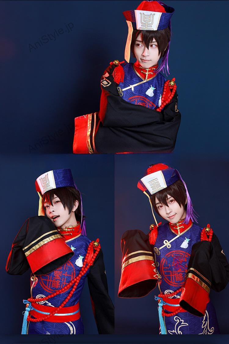 あんさんぶるスターズ！ お化けがいっぱい☆スイートハロウィン 守沢千秋 ホラーキョンシー コスプレ衣装