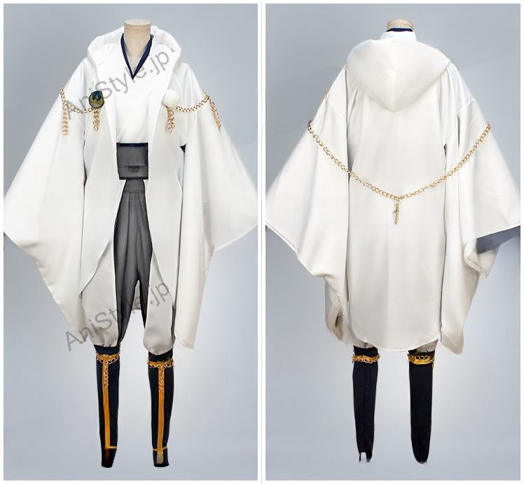 刀剣乱舞　鶴丸国永　コスプレ衣装　防具付き