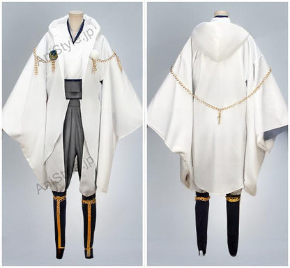 刀剣乱舞　鶴丸国永　コスプレ衣装　防具付き