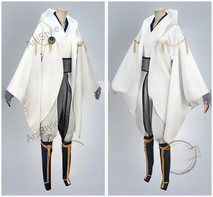 刀剣乱舞　鶴丸国永　コスプレ衣装　防具付き