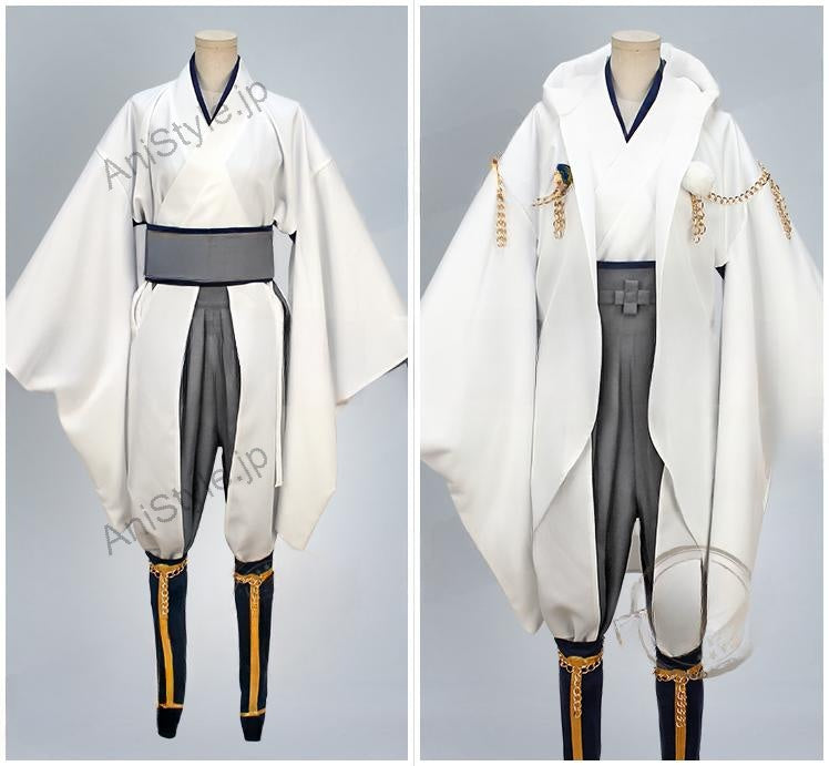 刀剣乱舞　鶴丸国永　コスプレ衣装　防具付き