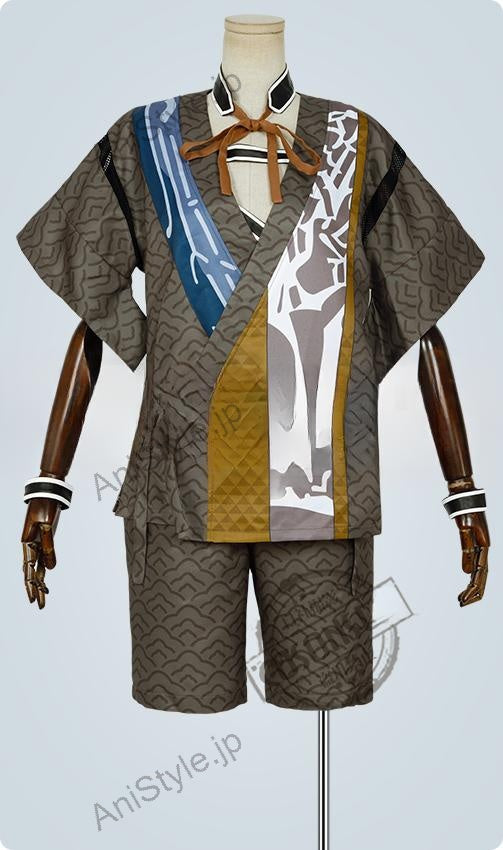 刀剣乱舞　浦島虎徹　内番　コスプレ衣装　修正版