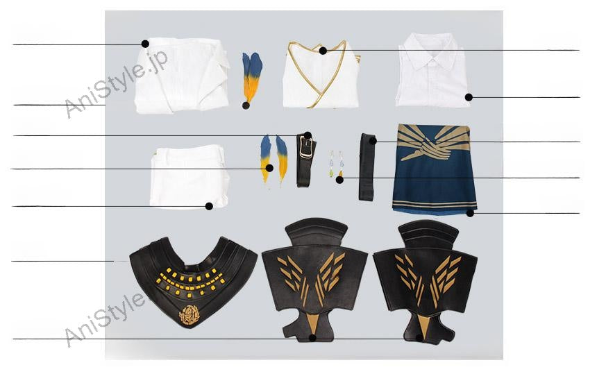刀剣乱舞　太鼓鐘貞宗　コスプレ衣装　防具付き