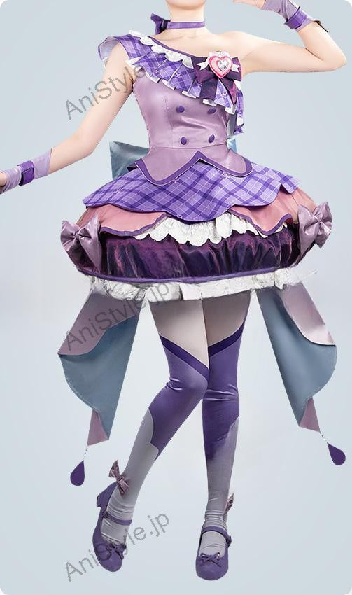 キミとアイドルプリキュア キュアキュンキュン コスプレ衣装