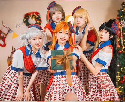 ラブライブ！スーパースター!! START!! True dreams Liella! 全員 唐可可 嵐千砂都 平安名すみれ 葉月恋 澁谷かのん コスプレ衣装