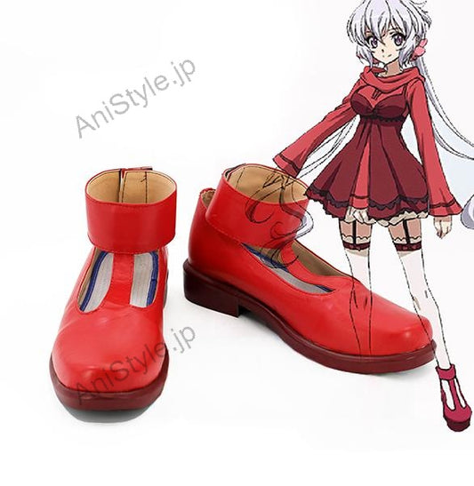 戦姫絶唱シンフォギア 雪音クリス コスプレ靴