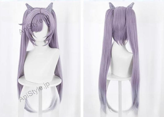 原神 璃月港 刻晴 コスプレウィッグ