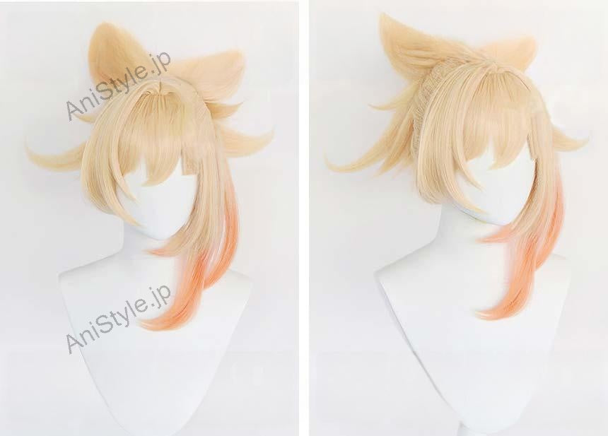 原神 稲妻城 宵宮 コスプレウィッグ