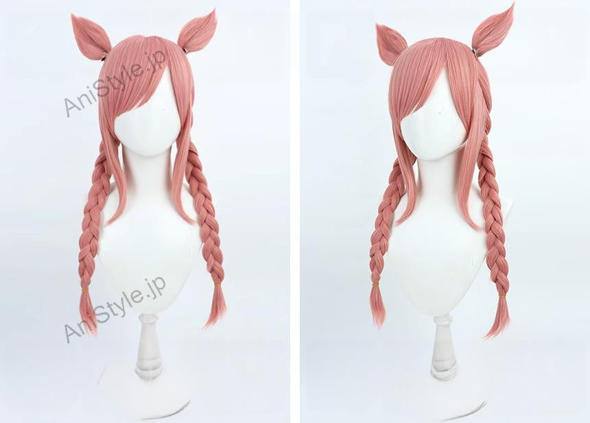 ウマ娘プリティーダービー  愛麗♡キョンシー  アグネスデジタル コスプレウィッグ