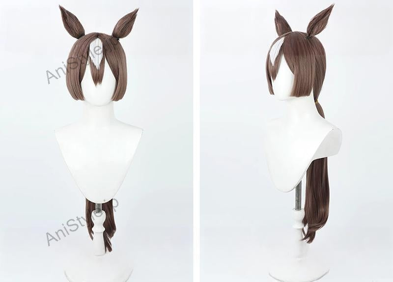 ウマ娘プリティーダービー サトノダイヤモンド コスプレウィッグ 耳なし