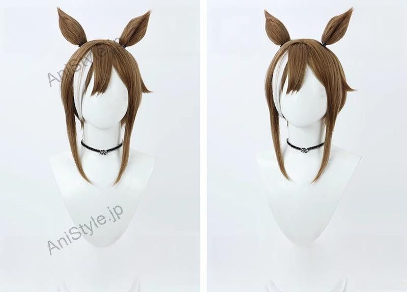 ウマ娘プリティーダービー シュヴァルグラン コスプレウィッグ 耳なし