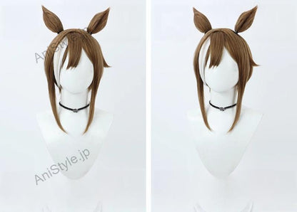 ウマ娘プリティーダービー シュヴァルグラン コスプレウィッグ 耳なし