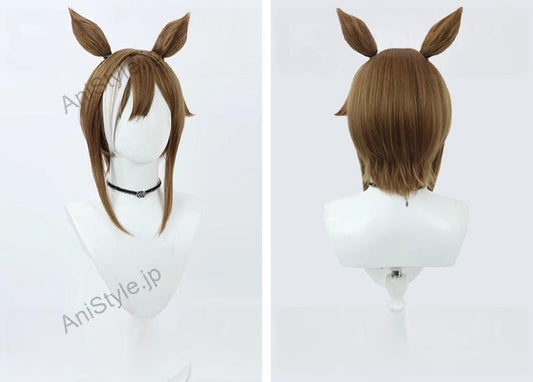 ウマ娘プリティーダービー シュヴァルグラン コスプレウィッグ 耳なし
