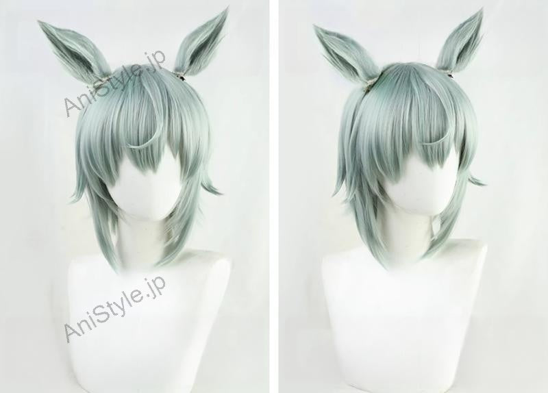 ウマ娘プリティーダービー セイウンスカイ コスプレウィッグ 耳なし