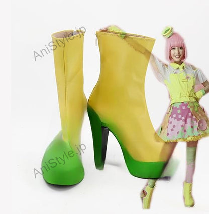 仮面ライダーエグゼイド 仮野明日那 Poppy Pipopapo コスプレ靴