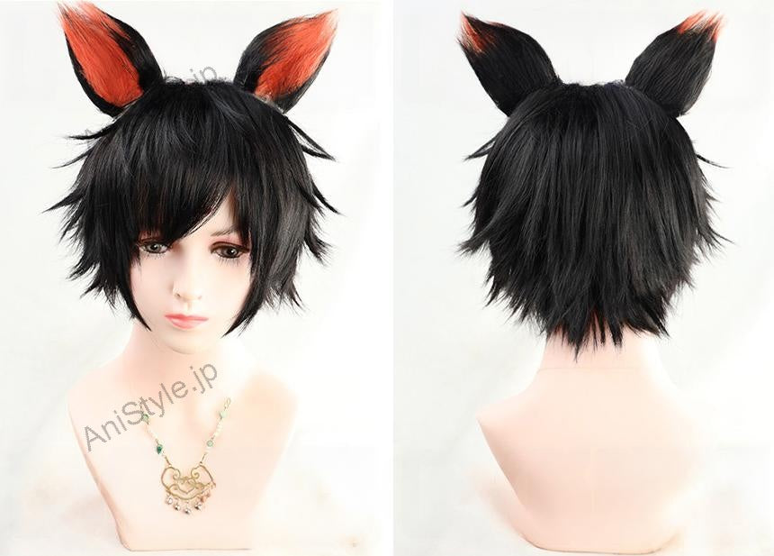 アークナイツ メディック AAK コスプレウィッグ 耳付き