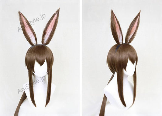 アークナイツ アーミヤ コスプレウィッグ 耳なし