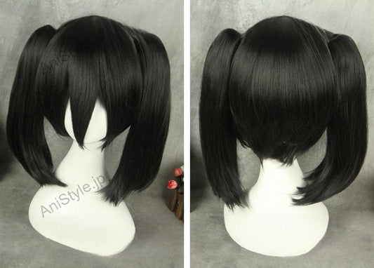 カゲロウプロジェクト　エネ(榎本貴音)　黒色　コスプレウィッグ