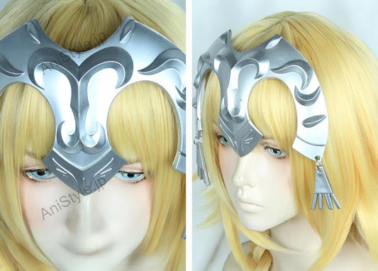 Fate Grand Order FGO ジャンヌ・ダルク コスプレウィッグ 頭飾り付き